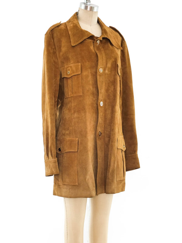 Gucci Suede Jacket Jacket arcadeshops.com