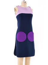 Pierre Cardin Space Age Mini Dress Dress arcadeshops.com