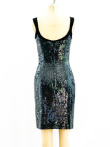 Thierry Mugler Sequin Dress Dress arcadeshops.com