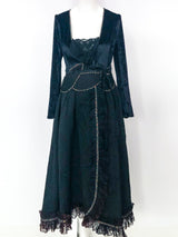 Koos van den Akker Applique Wrap Dress Dress arcadeshops.com