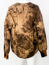 Brown Bleach Dyed Czech Liner Jacket Jacket arcadeshops.com