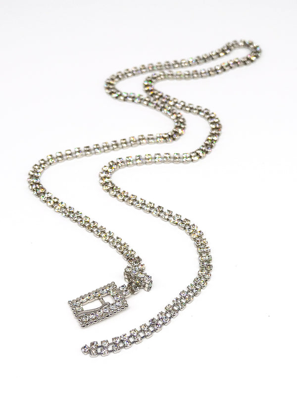 Rhinestone Skinny Belt Accessory arcadeshops.com