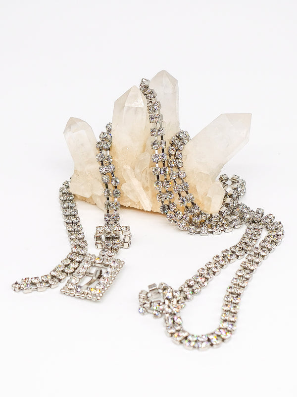 Rhinestone Skinny Belt Accessory arcadeshops.com