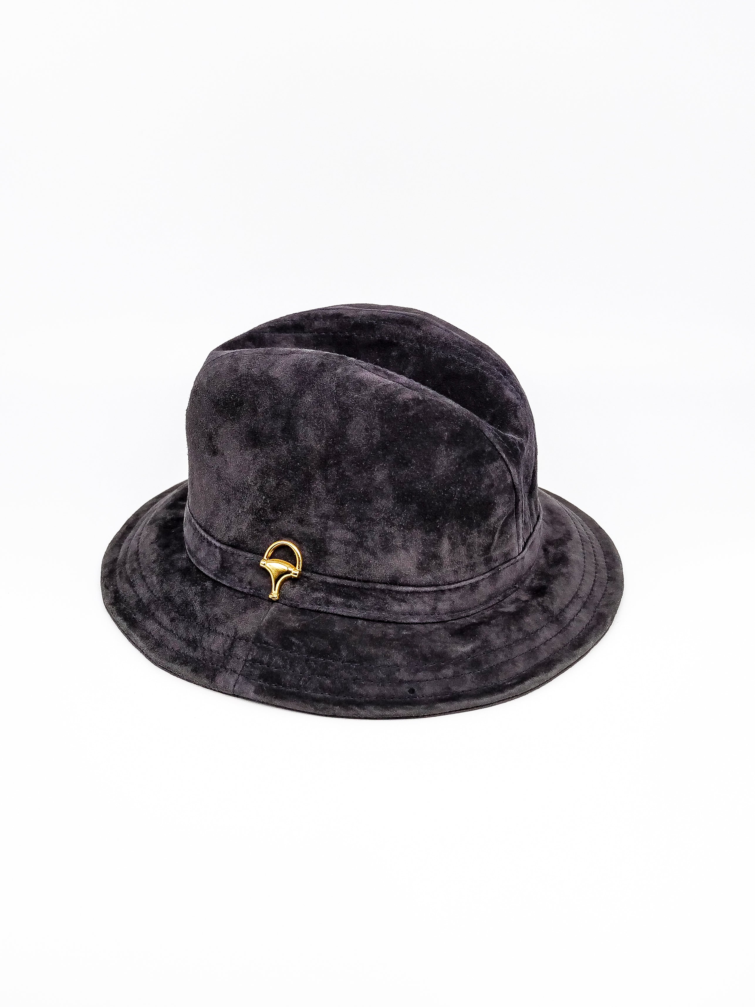 Gucci suede hat shops