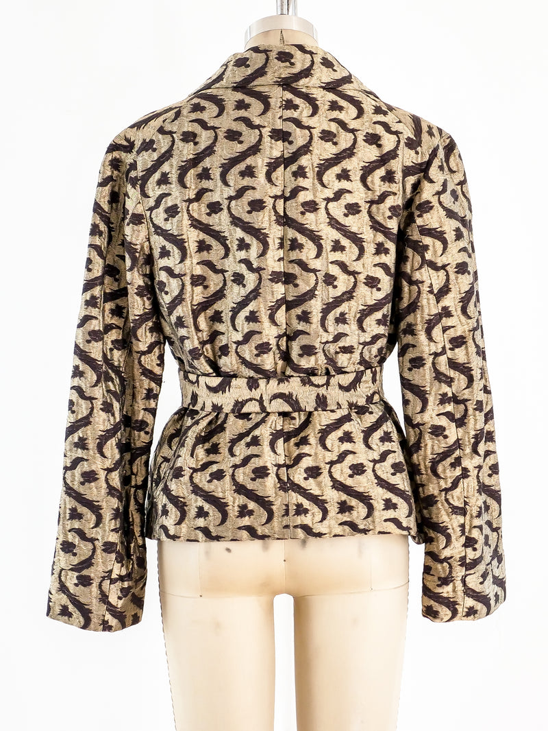 Dries Van Noten Metallic Thread Jacket Jacket arcadeshops.com