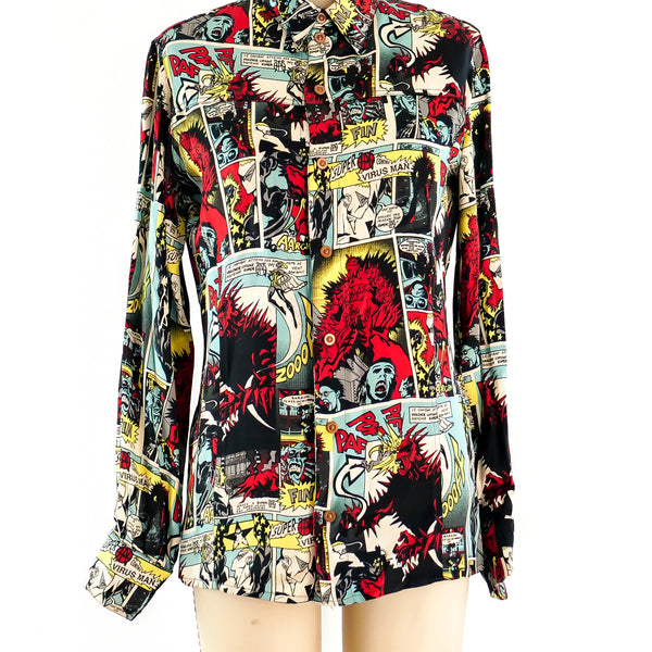 jean paul gaultier グリッター ドラゴン ソードハート tee Jean Paul Gaultier Shirt | The Webster