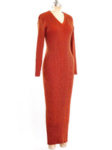 Marimekko Metallic Knit Maxi Dress Dress arcadeshops.com