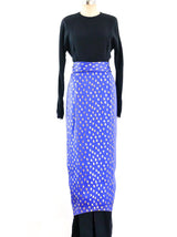 Metallic Dot Wrap Dress Dress arcadeshops.com