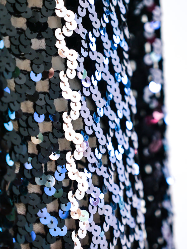 Striped Sequin Cardigan Jacket arcadeshops.com