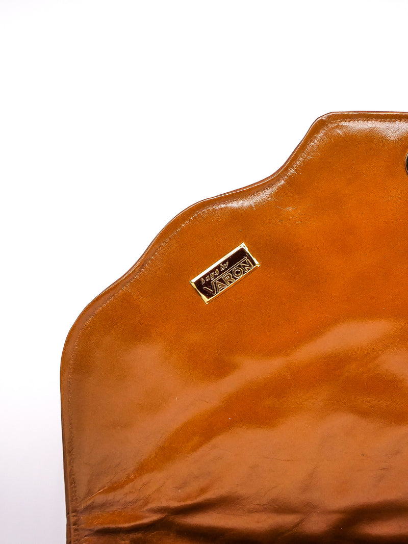 Patchwork Croc Embossed Convertible Clutch Accessory arcadeshops.com