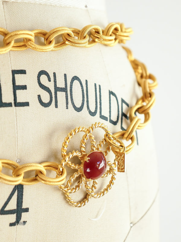 Yves Saint Laurent Daisy Chain Belt Accessory arcadeshops.com