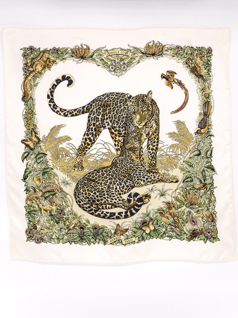 Hermes Jungle Love handkerchief Accessory arcadeshops.com