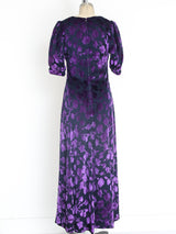 Yves Saint Laurent Amethyst Floral Dress Dress arcadeshops.com