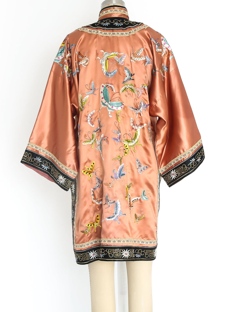 Hand Embroidered Chinese Silk Robe Jacket arcadeshops.com