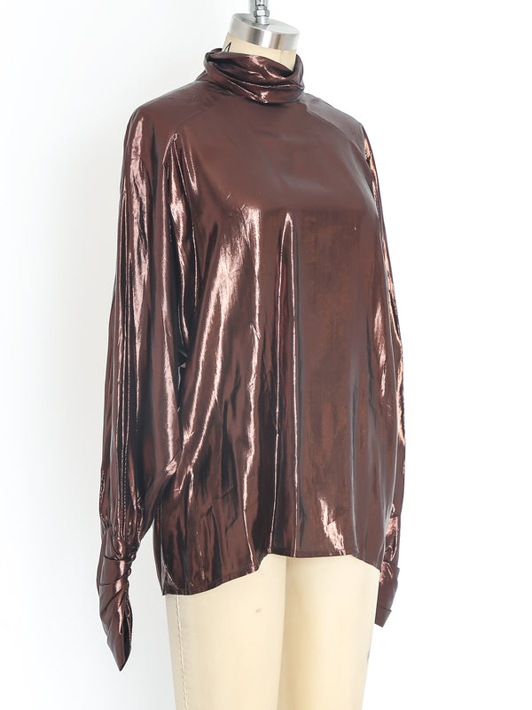 Metallic Bronze Top Top arcadeshops.com