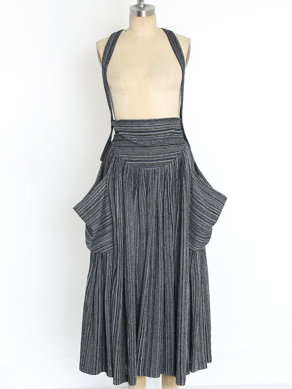 Norma Kamali Suspender Skirt Bottom arcadeshops.com