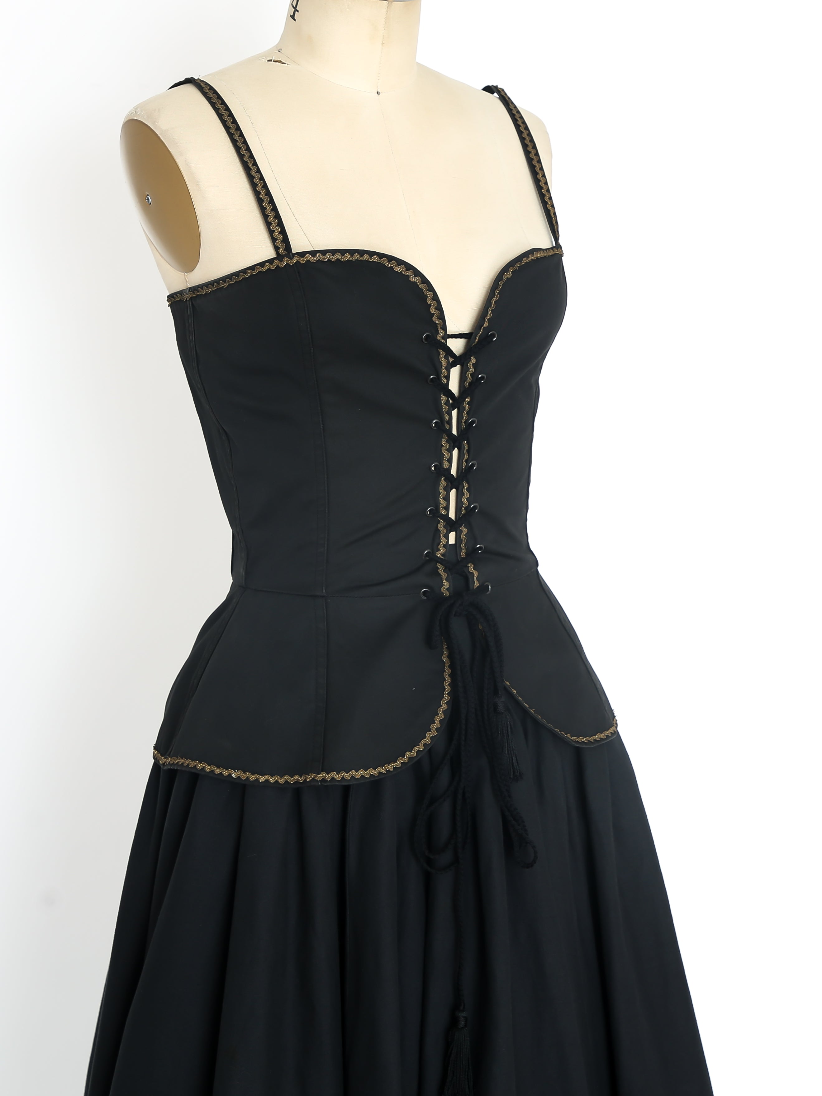 Yves Saint Laurent Russian Collection Bustier Ensemble