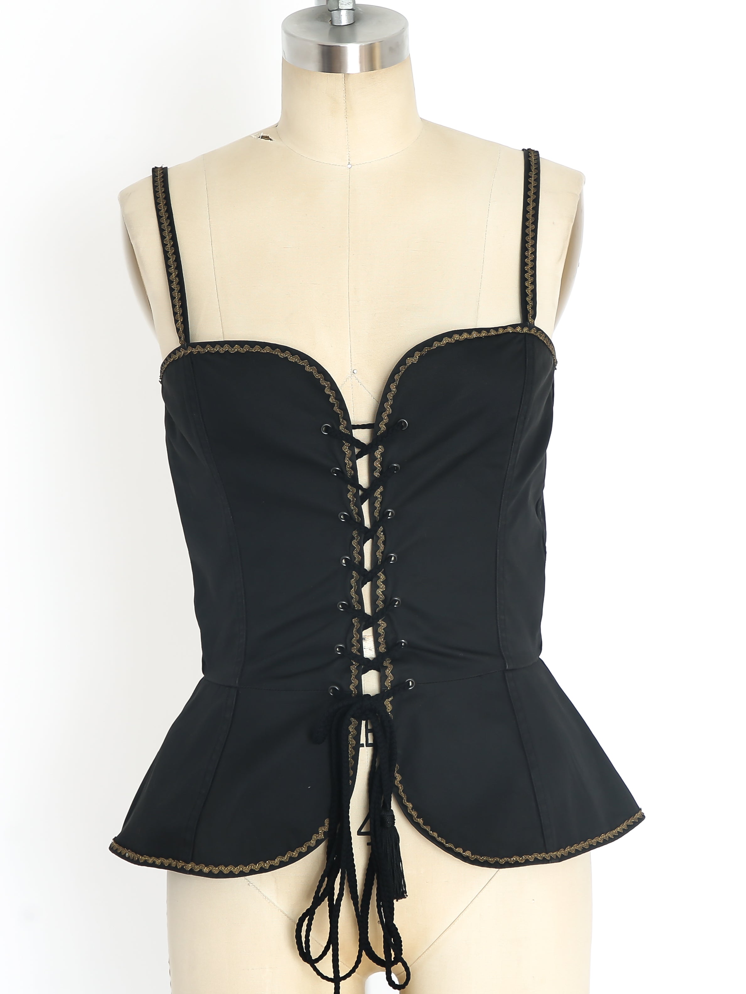 Yves Saint Laurent Russian Collection Bustier Ensemble