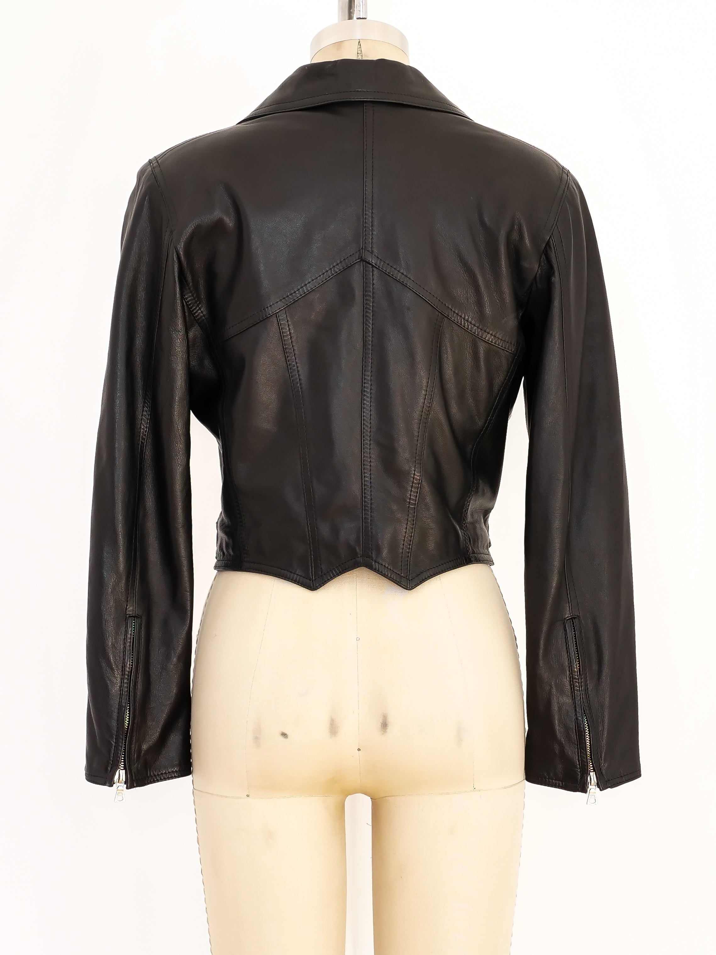 Gianni Versace Bondage Motorcycle Jacket