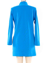 Yves Saint Laurent Turquoise Tunic Dress Dress arcadeshops.com