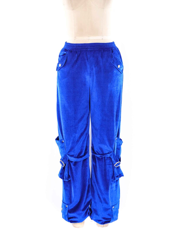 Christian Dior Velour Utility Joggers Bottom arcadeshops.com