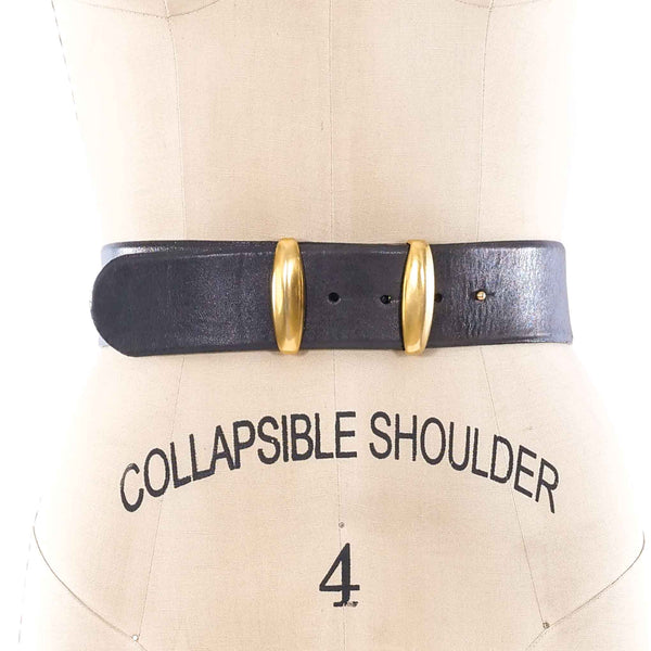 Donna Karan Leather Waist Belt display picture 3