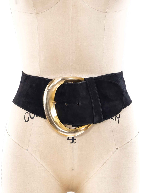 Donna Karan Oversized Buckle Belt Accessory arcadeshops.com