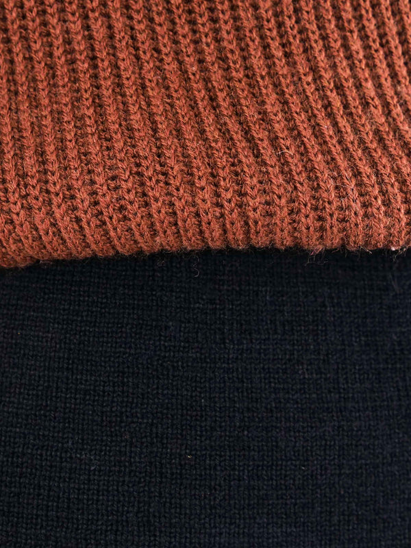 Alaia Two Tone Knit Sweater Dress Dress arcadeshops.com