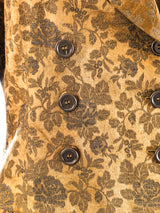 Ozbek Floral Brocade Skirt Suit Suit arcadeshops.com
