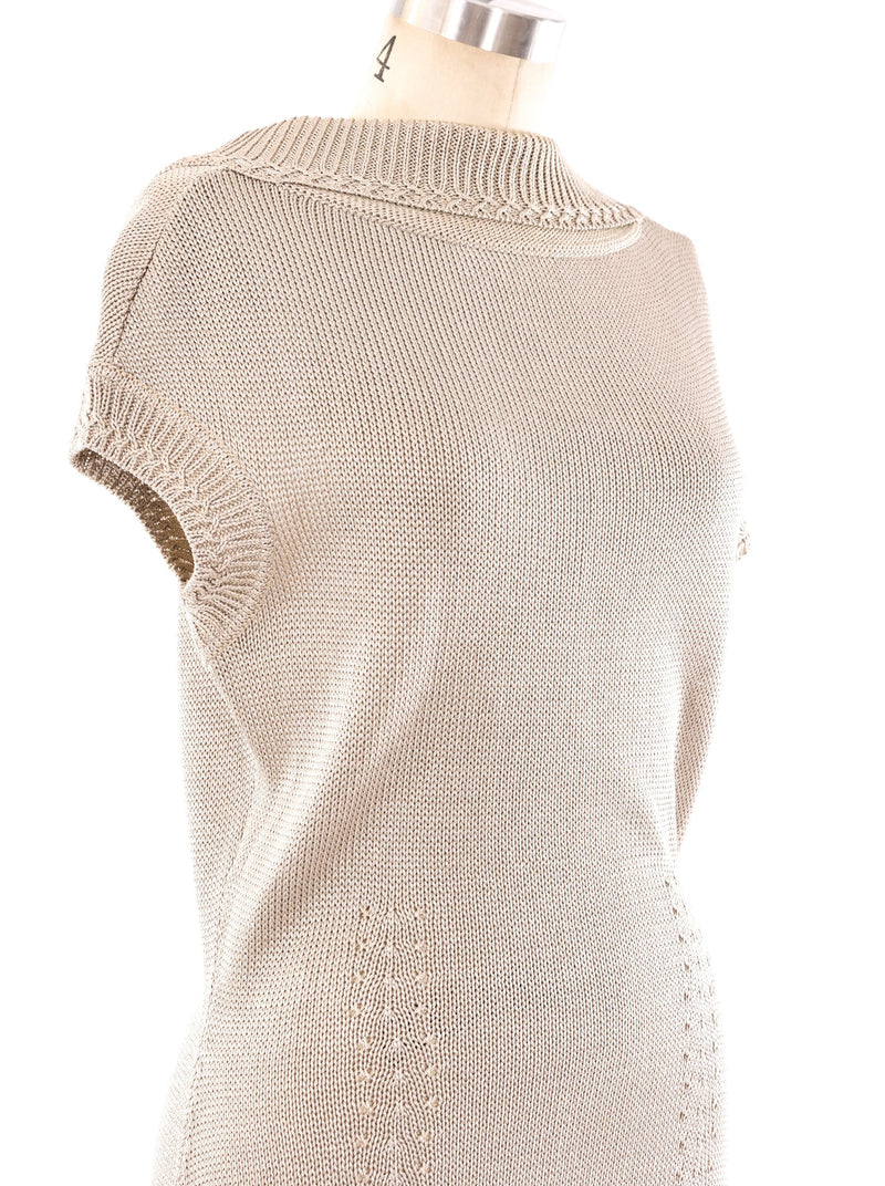 Gianfranco Ferre Knit Sweater Dress Dress arcadeshops.com