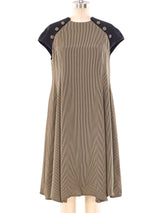 Geoffrey Beene Striped Trapeze Dress Dress arcadeshops.com