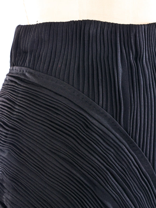 Gianni Versace Pleated Skirt Bottom arcadeshops.com