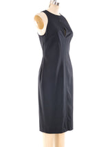 Gianni Versace Sleeveless Little Black Dress Dress arcadeshops.com