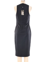 Gianni Versace Sleeveless Little Black Dress Dress arcadeshops.com