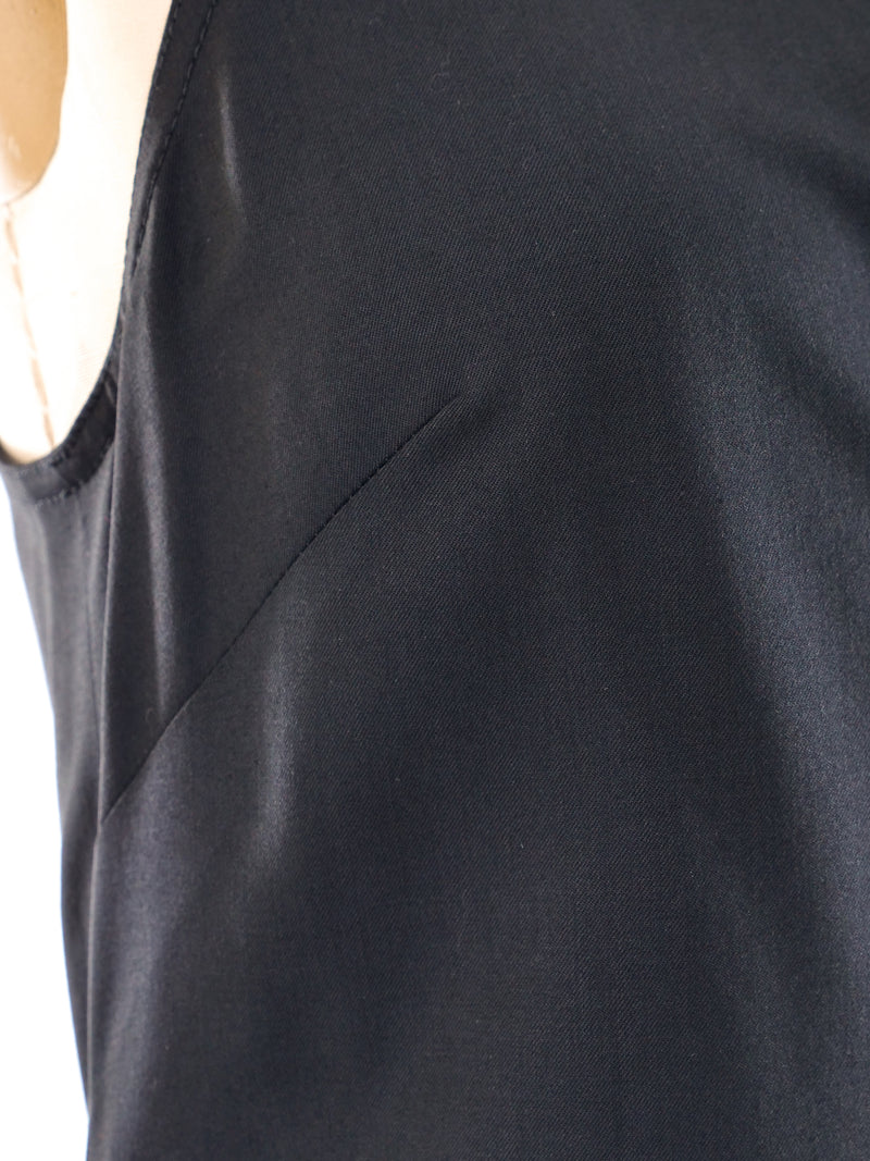 Gianni Versace Sleeveless Little Black Dress Dress arcadeshops.com