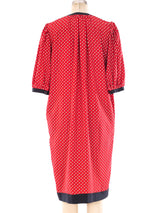 Ungaro Polka Dot Printed Silk Dress Dress arcadeshops.com