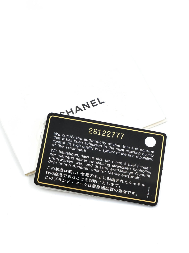 Chanel Lambskin Chevron Quilted Studded Cardholder Accessory arcadeshops.com