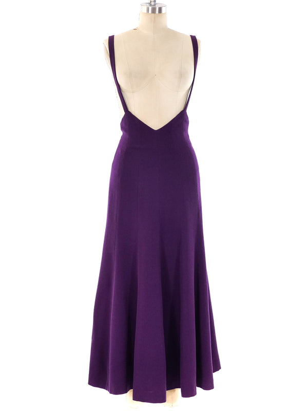 Karl Lagerfeld Plum Suspender Dress Dress arcadeshops.com