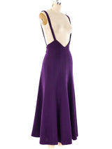 Karl Lagerfeld Plum Suspender Dress Dress arcadeshops.com