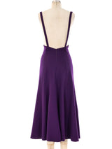 Karl Lagerfeld Plum Suspender Dress Dress arcadeshops.com