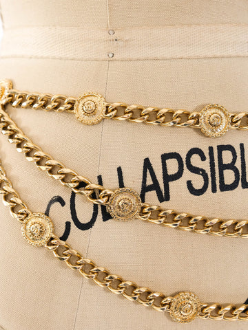 St. John Logo Chain Belt display picture 1