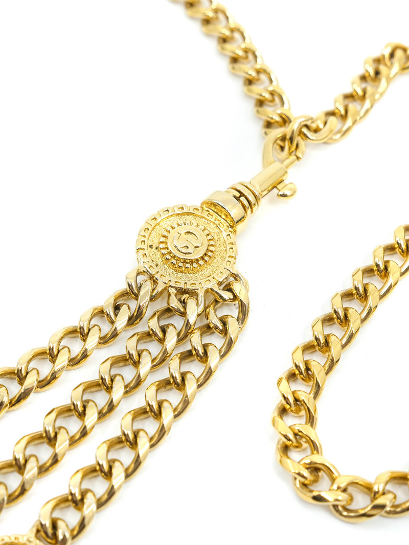 St. John Logo Chain Belt Accessory arcadeshops.com