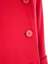 Yves Saint Laurent Red Wool Jacket Jacket arcadeshops.com