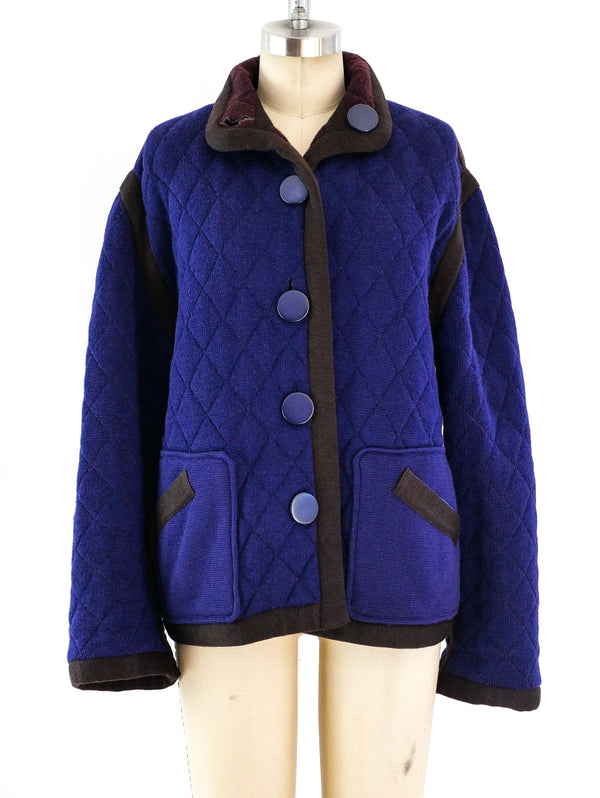 Yves Saint Laurent Reversible Quilted Jacket Jacket arcadeshops.com
