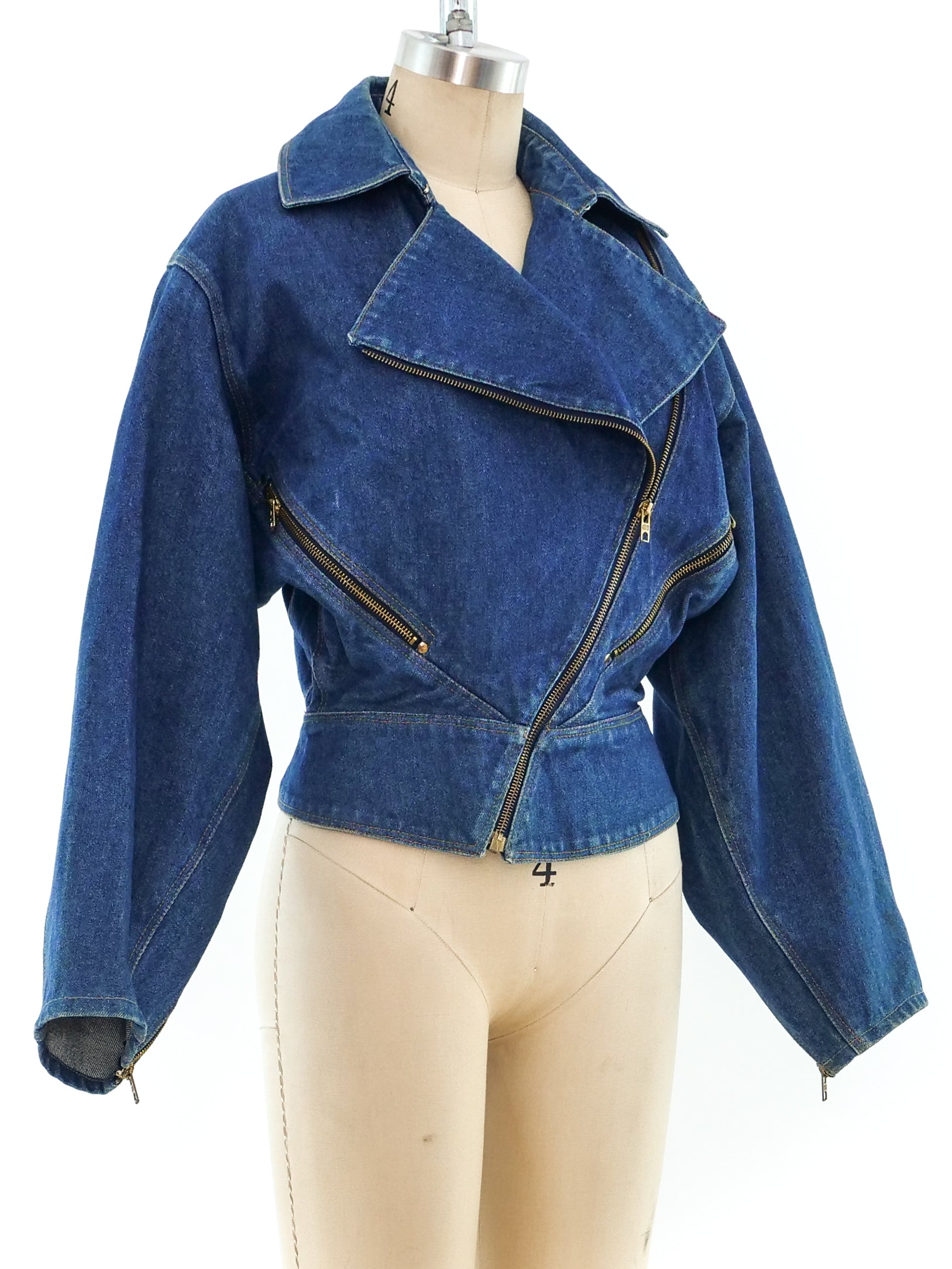 ALAÏA Denim Cardi Jacket |ALAÏA US