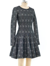 Alaia Fit And Flare Knit Dress Dress arcadeshops.com