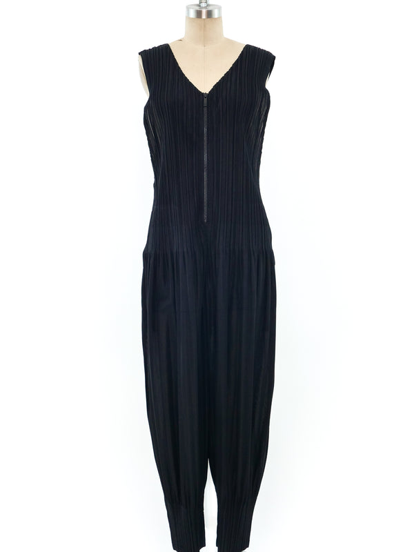 Issey Miyake Plissse Pleated Jumpsuit Suit arcadeshops.com