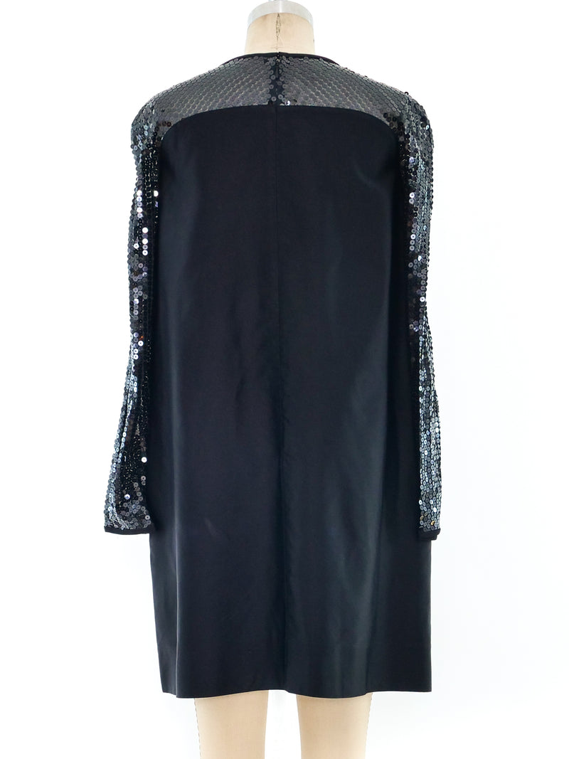 Courreges Sequin Embellished Mini Dress Dress arcadeshops.com