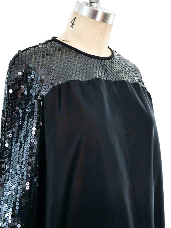Courreges Sequin Embellished Mini Dress Dress arcadeshops.com