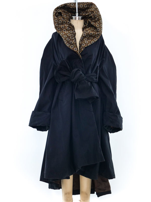 Romeo Gigli Puffer Trench Coat Outerwear arcadeshops.com